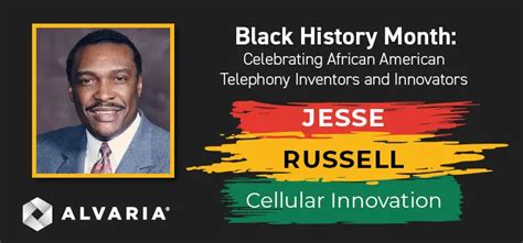 Black History Month: Celebrating African American Telephony Inventors and Innovators – Jesse ...