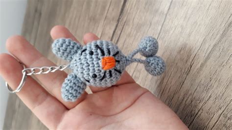 Amigurumi A K N Kedi Anahtarl K Yap M