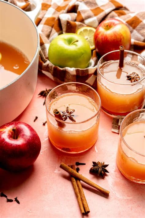 Hot Spiced Apple Cider Recipe Fed And Fit