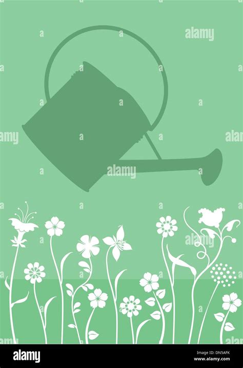 Crop Watering Stock Vector Images Alamy