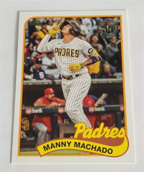 2024 TOPPS SERIES 1 Manny Machado 1989 Insert 35e Anniversaire 89B 2