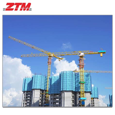 Ztm T T China Supplier Topless Tower Crane With Chassis Lifting