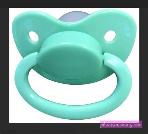 Pretty Green Adultbaby Binky By Auntiebrenda On Deviantart