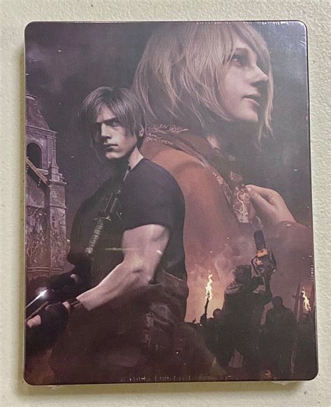 Resident Evil 4 Remake Best Buy Exclusive Steelbook Steelcase NO