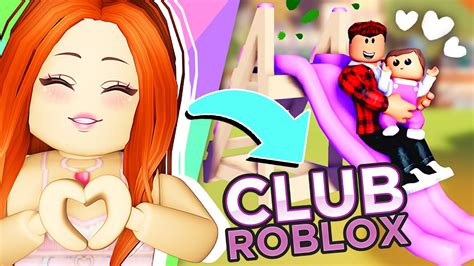 My First Time Playing Club Roblox 😱😍 Roblox Youtube