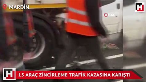 Mardin De Zincirleme Trafik Kazas Dailymotion Video