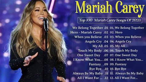 Mariah Carey Greatest Hits Full Playlist Best Songs Of Mariah Carey