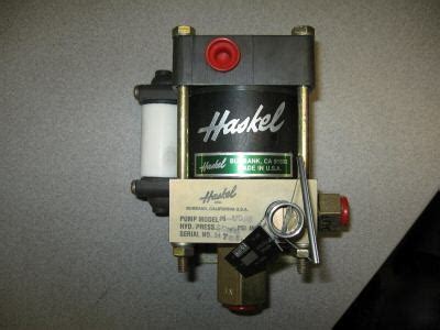 Haskel m-V188 air driven liquid pump