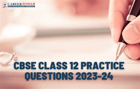 Cbse Class 12 Chemistry Practice Question Paper 2024 25 With Solutions