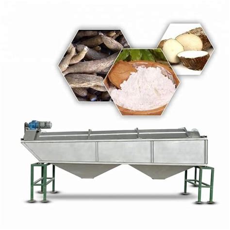 Vacuum Filter Dewatering Drying Starch Cassava Starch Production Line Shandong Xianglin