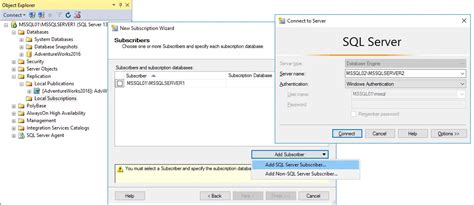 How To Configure MS SQL Server Replication