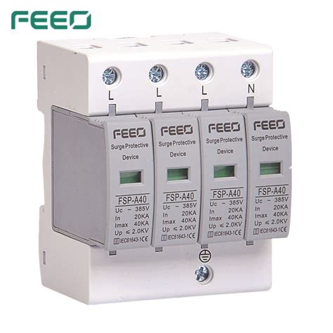 Feeo Spd Ac P V Surge Voltage Protection Light Grandado