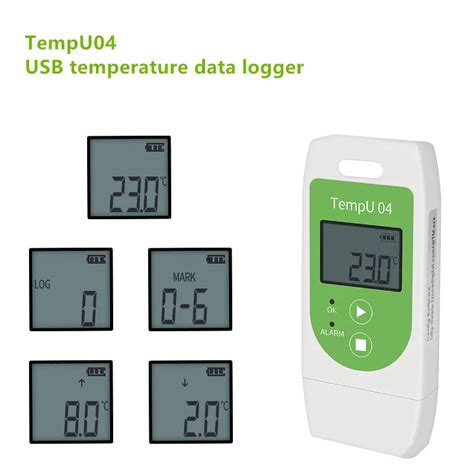 Enregistreur De Donn Es De Temp Rature USB R Utilisable TempU 04