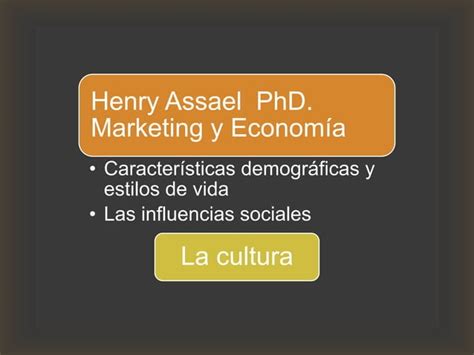 Análisis del consumidor PPT