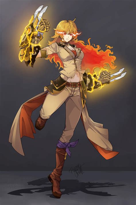 Comm Maiden Yang Xiao Long By Papercroft On Deviantart