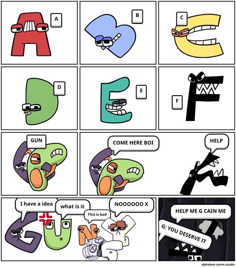 alphabet lore comics : r/alphabetfriends