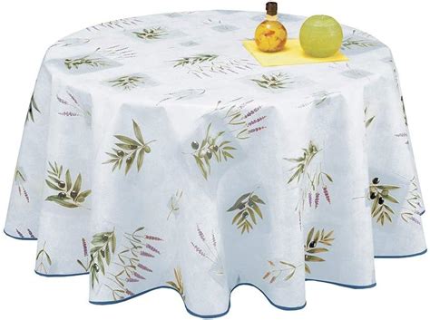 Nappe Toile Cir E Ronde Cm Fr Jus Bleu Amazon Fr