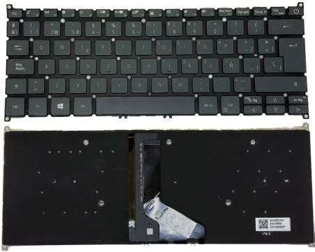 Teclado Español Negro ACER Aspire SF314 54 SF314 56 SF314 58 Series