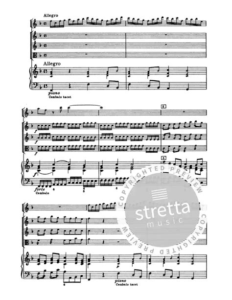 Concerto F Dur Twv 51 F1 Von Georg Philipp Telemann Im Stretta Noten