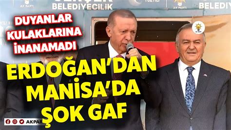 Erdo An Dan Manisa Da Mhp Li Ba Kan N Yan Nda B Y K Gaf Duyanlar