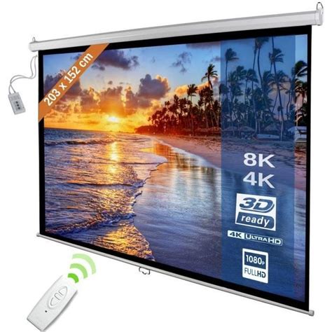 Cran De Projection Motoris Blanc Pouces Hd K D X Cm