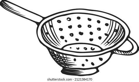 955 Strainer sketch Images, Stock Photos & Vectors | Shutterstock