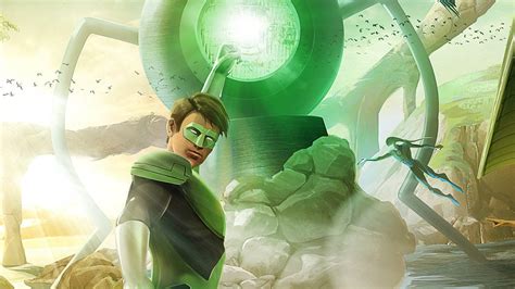 Green Lantern Animated Series Concept Art