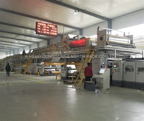 Five Seven Layer Corrugated Cardboard Production Line Carton Plant