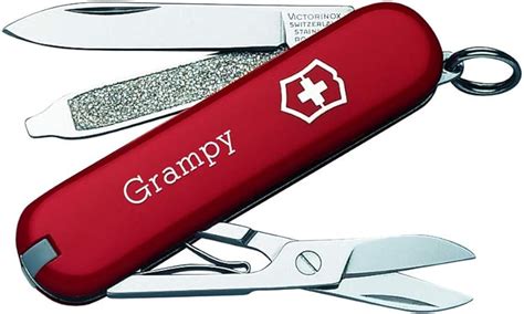 Personalized Red Classic Sd Swiss Army Knife By Victorinox Amazon