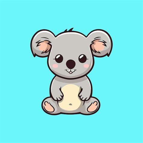 Koala Mignon Dessin Anim Koala Clipart Illustration Vectorielle