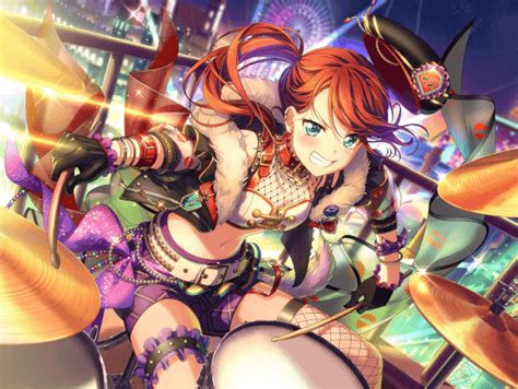 Tomoe Udagawa Cool All Out Rehearsal Cards List Girls Band