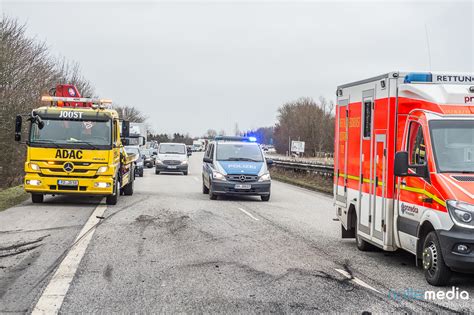 Handewitt Zwei Verletzte Bei Unfall Auf Der B Bos Inside