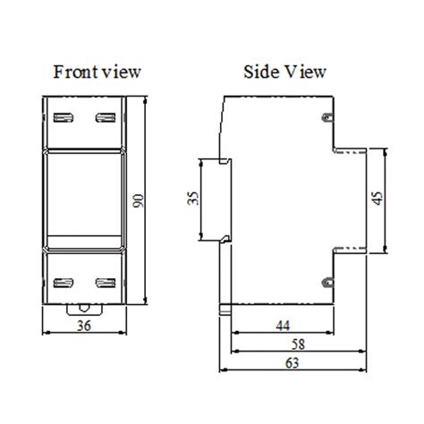 Ddsf Energy Management Sub Metering Din Rail Mounted Kwh