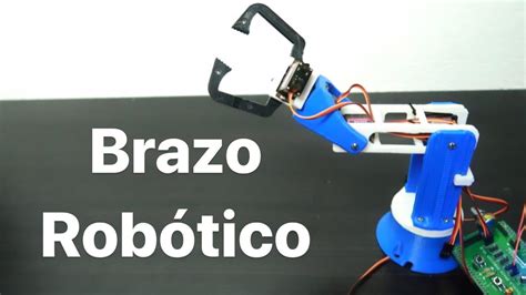 Brazo Robotico Con Arduino Uno YouTube