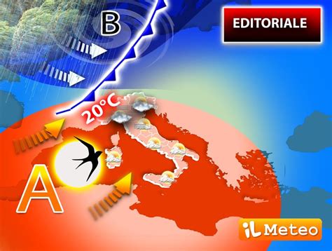 Meteo Editoriale di Giovedì 17 Febbraio Maxi anticiclone con punte di