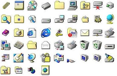 These icons⠀ | Computer icon, Microsoft icons, Desktop icons