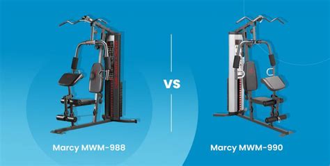 Marcy Home Gym MWM-988 Vs. 990: Which Is The Best Model?