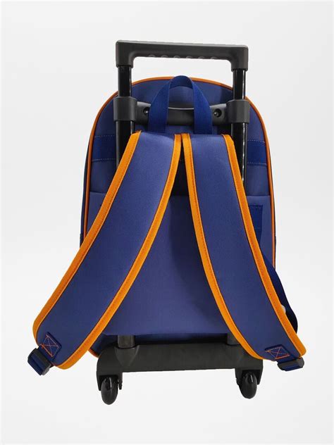 Grand Sac Roulettes Naruto Bleu Kiabi