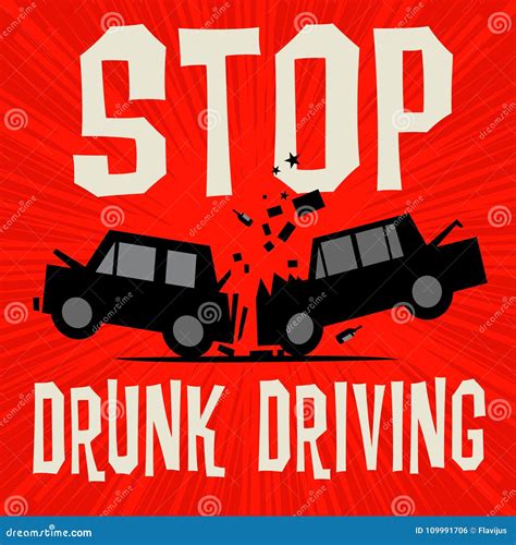 Drunk Driving Vector Alcoholic Driver In Car Accident Infographic