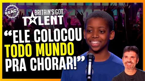 Emocionante Performance De Malakai Bayoh No Got Talent React