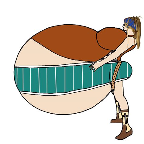 Giant Pregnant Bellied Rikku From Final Fantas By Terynn123 On Deviantart