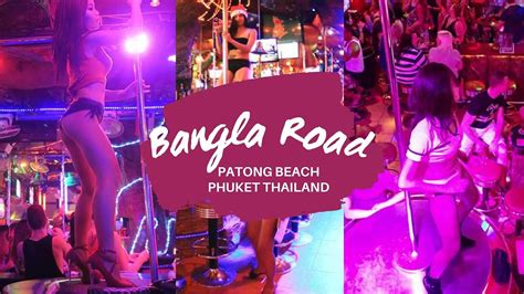 Bangla Walking Street🔥 Patong Beach Phuket Nightlife Thailand Vlog 2022 Youtube