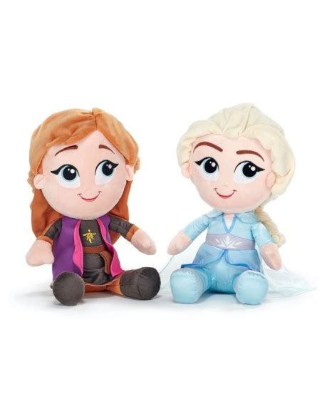 Peluches Ana & Elsa Frozen II | Envío en 24 Horas