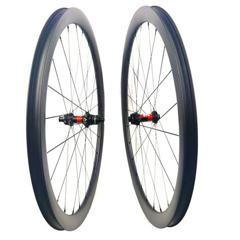 Custom 29MM Wide Carbon Fiber Wheels 700C Gravel 40MM Height Disc Brake