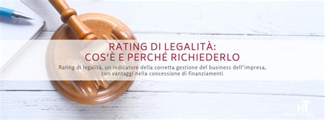 Rating Di Legalit Cos E Perch Richiederlo Hospitality Team