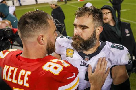 Jason Kelce Says Travis Kelce Is Probably Beating Himself Up After Loss