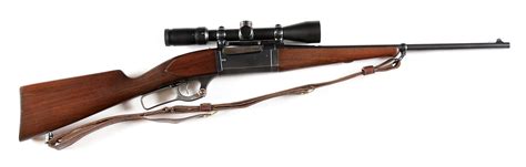 Savage Model 99 Lever Action Rifle With Scope Barnebys