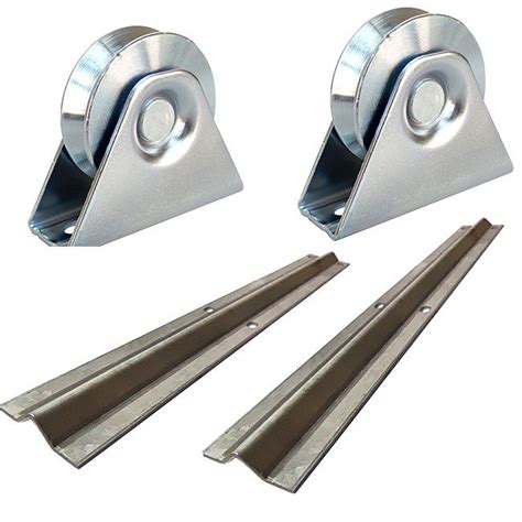 Q Steel Galvanized Sliding Gate V Track Kit Opener