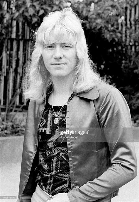 Brian Connolly Of The Sweet Poses For A Portrait In Tivoli Gardens In