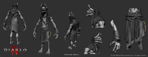 ArtStation Diablo 4 Treasure Goblin Jairo Sanchez Goblin Diablo